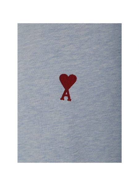 Camisa con corazón Ami Paris azul