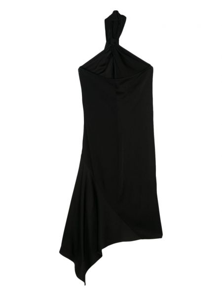 Asymetrické midi šaty Givenchy černé