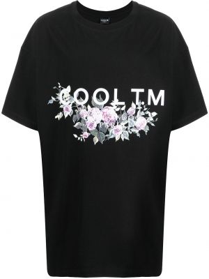 Majica s potiskom Cool T.m črna