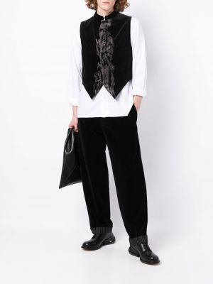 Pantalon taille haute Yohji Yamamoto noir