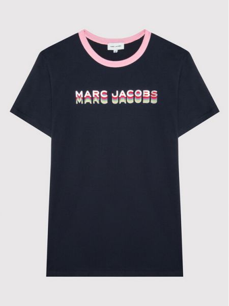 The Marc Jacobs T-Shirt W15614 M Tmavomodrá Regular Fit