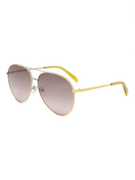 Желтые очки солнцезащитные Emilio Pucci