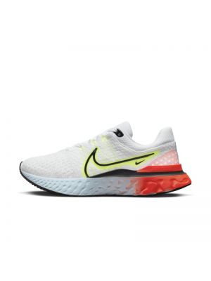 Damskie buty do biegania po asfalcie Nike React Infinity Run Flyknit 3 - Biel