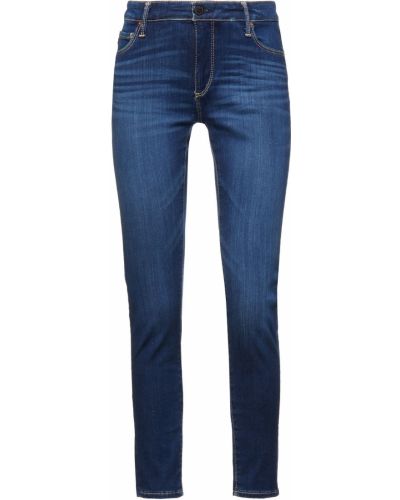 Укороченные зауженные джинсы скинни со средней посадкой Ag Jeans