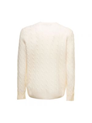 Suéter con bordado Polo Ralph Lauren blanco