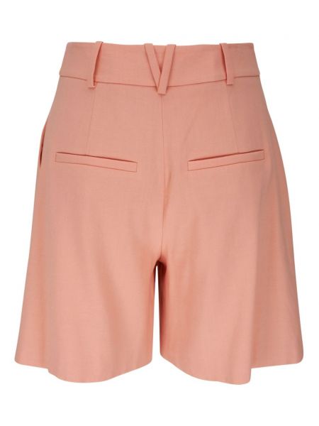 Leinen shorts Veronica Beard pink