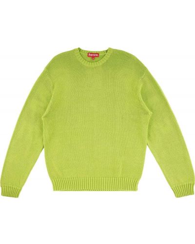 Jersey de tela jersey Supreme verde
