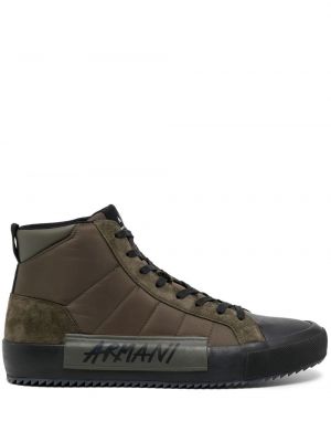 Trykt sneakers Armani Exchange svart