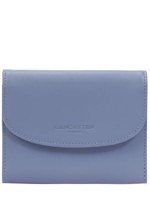 Кожаный кошелек Lancaster голубой