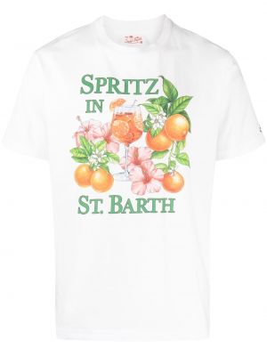 T-shirt Mc2 Saint Barth vit