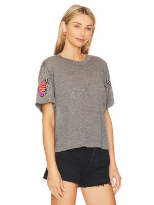 T-shirt Lauren Moshi gris