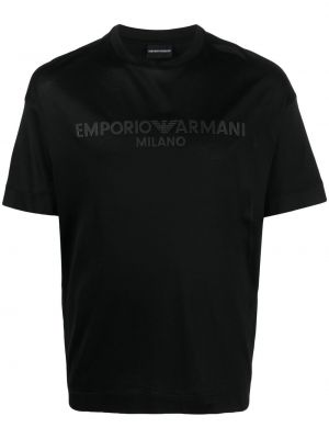 T-shirt Emporio Armani svart