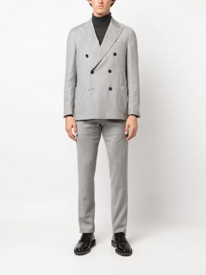 Oblek Lardini šedý