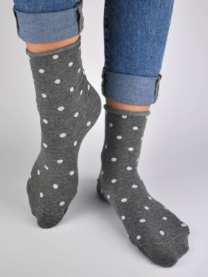 Ponožky Noviti sivá