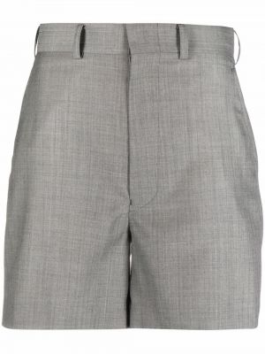Pantalones cortos de cintura alta Junya Watanabe gris