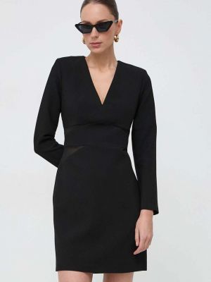 Uska mini haljina Morgan crna