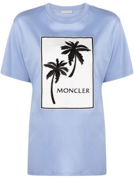 Camicia Moncler, blu