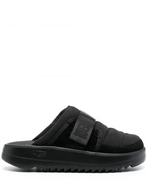 Велурени ниски обувки Ugg черно