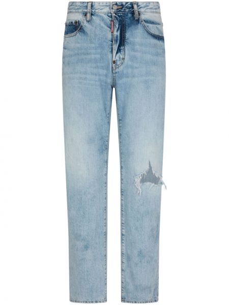Zerrissene straight jeans Dsquared2
