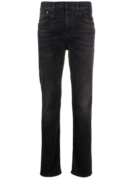 Slim fit skinny jeans R13 schwarz