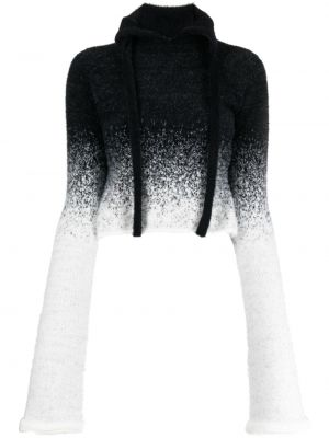 Плетен пуловер с градиентным принтом Ottolinger