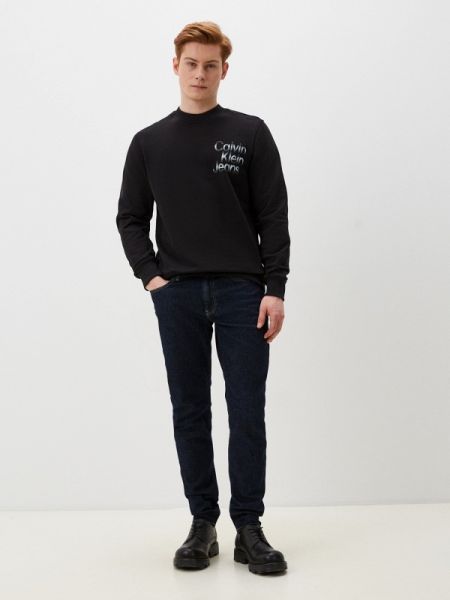 Свитшот Calvin Klein Jeans черный