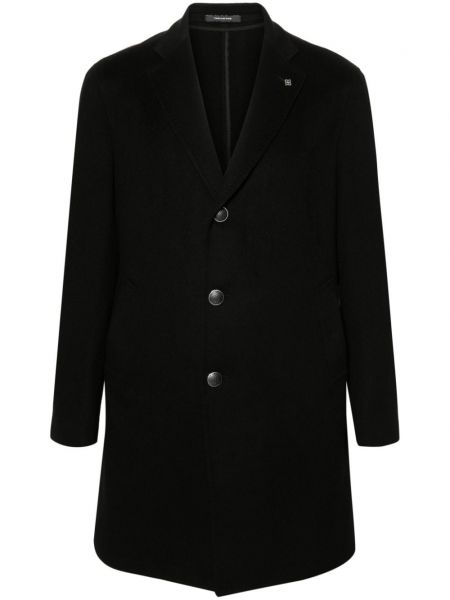 Kašmírový kabát Tagliatore čierna