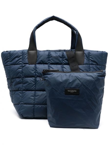 Shopper handtasche Veecollective blau