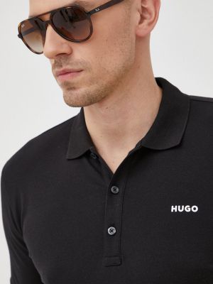 Polo majica Hugo črna