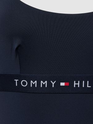 Stroj kąpielowy jednoczęściowy Tommy Hilfiger Underwear niebieski
