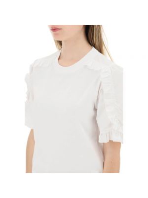 Camiseta de algodón See By Chloé blanco