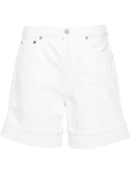 Shorts en jean Agolde blanc