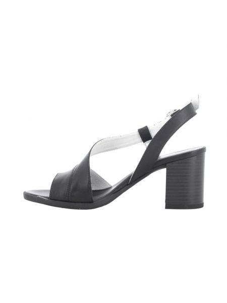 Sandale mit absatz mit hohem absatz Nerogiardini schwarz