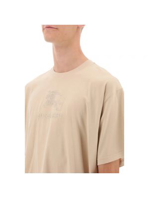 Camiseta oversized Burberry beige