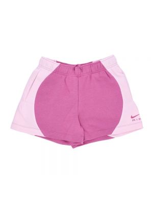 Fleece shorts Nike pink