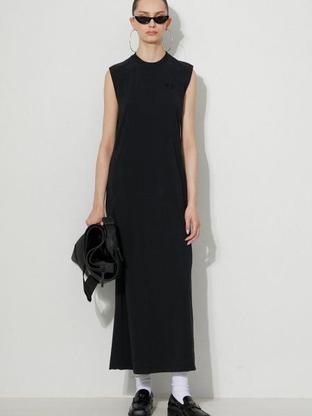Sukienka długa oversize Y-3 czarna