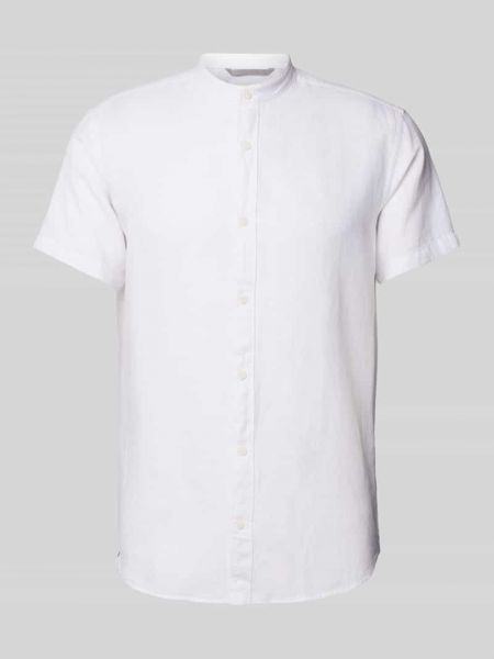Koszula ze stójką Jack & Jones Premium biała