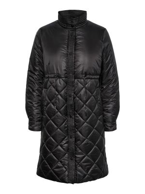 Zimný kabát Pieces čierna