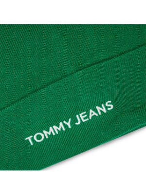 Čepice Tommy Jeans zelený