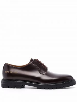 Zapatos oxford Common Projects rojo