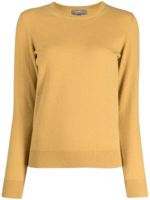Кашмирен пуловер N.peal жълто