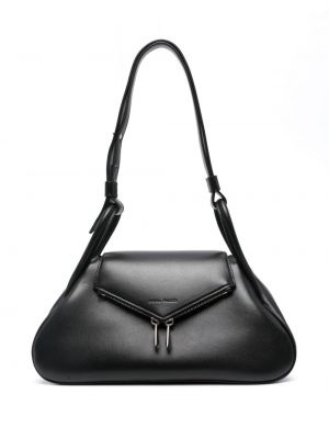Nakupovalna torba Amina Muaddi črna