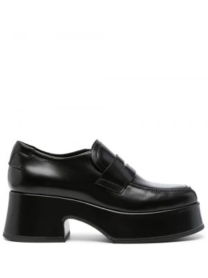 Pantofi loafer din piele Ash negru