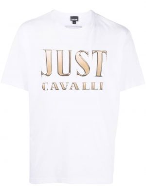 Памучна тениска Just Cavalli