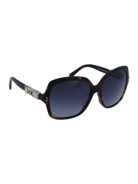 Okulary przeciwsłoneczne Moschino brązowe