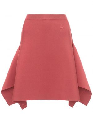 Ασύμμετρη φούστα Jw Anderson ροζ