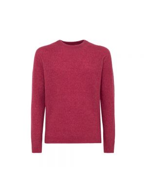 Sweter z kaszmiru Roberto Collina różowy