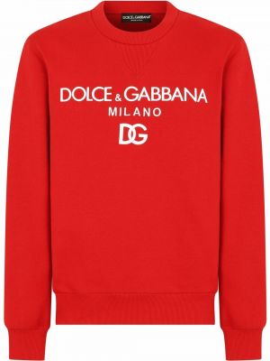 Sweatshirt mit rundhalsausschnitt mit print Dolce & Gabbana