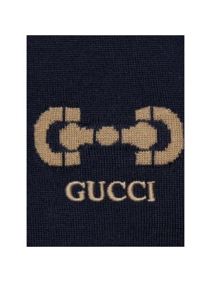 Jersey de lana de tela jersey Gucci azul