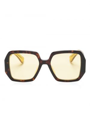 Oversize слънчеви очила Tommy Hilfiger жълто